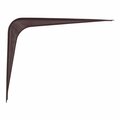 Prosource Bracket Shelf Chocolate 5X6In 21138CHO-PS